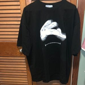Japanese Streetwear Cloud Bunny Oversized Tshirt Size: Large and Medium